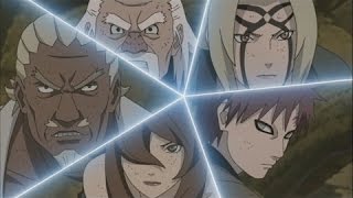 NarutoMadara vs Five Kages [upl. by Anert]