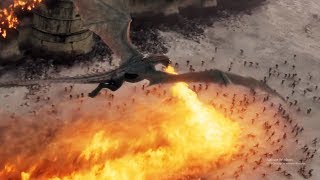 Daenerys Revenge and Attacks Kings Landing HD [upl. by Anileda]