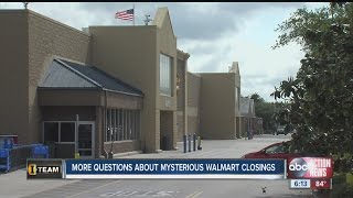 More questions about mysterious Walmart closings [upl. by Mason119]