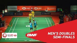 SF  MD  GIDEONSUKAMULJO INA 1 vs GOHTAN MAS  BWF 2019 [upl. by Haveman]