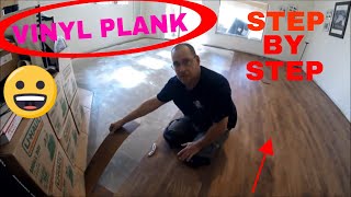 VINYL PLANK FLOORING INSTALLATION [upl. by Nyleek543]