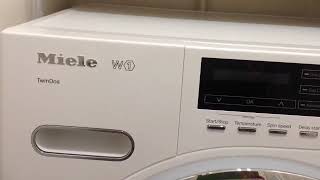 How to use Miele washing machine twindos and your own washing powder（1） [upl. by Wadell]