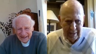 Carl Reiner Virtually Watched TV With Mel Brooks [upl. by Ytitsahc36]