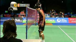 R16  MS  Taufik Hidayat vs Viktor Axelsen  2011 Yonex Denmark Open [upl. by Adnir]