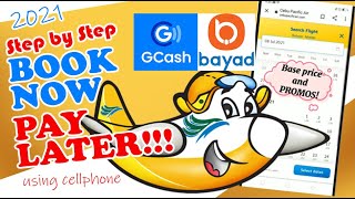 How to Book a flight at Cebu Pacific  Pay later via Gcash  Tagalog [upl. by Yenohtna]