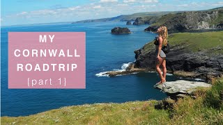 A Cornwall road trip PART ONE Eden Project Carlyon Beach Tintagel Castle and Padstow [upl. by Hinson]