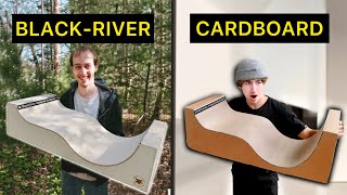 CARDBOARD BLACKRIVER FINGERBOARD RAMP [upl. by Eno900]