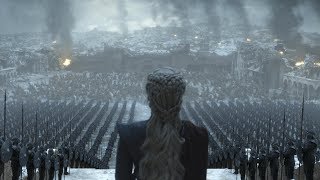 Daenerys Victory and Tyrant Speech  Game of Thrones Season 8 E6 [upl. by Aneelas]