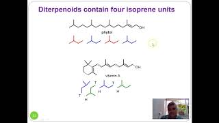 Lecture 1 Terpenes and Terpenoids [upl. by Giffy585]