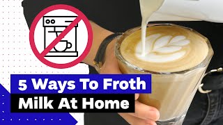 How To Froth Milk At Home Best Milk Frothers Review [upl. by Eedoj414]