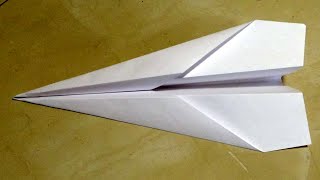 Como hacer un Avión de papel que vuela mucho  aviones de papel [upl. by Annaerdna965]