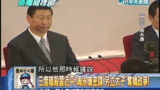 20140731新聞龍捲風part2 三度暗殺習近平？周永康密謀「另立太子」奪 嫡政爭！ [upl. by Htezzil173]