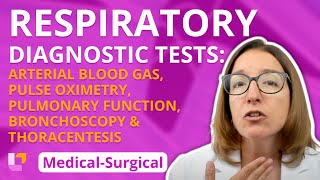 Respiratory System Diagnostic Tests  MedicalSurgical  LevelUpRN [upl. by Anaer]