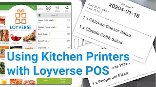 Using Kitchen Printers with Loyverse POS [upl. by Sara]