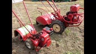 Troy Bilt Tiller Horse and Junior Review [upl. by Rialb]