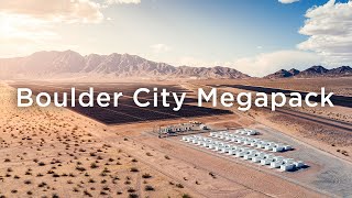 Tesla Megapack  Boulder City NV [upl. by Viridi]