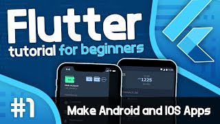 Flutter Tutorial For Beginners 1  Setup For Flutter Mobile App Development [upl. by Yblocaj]