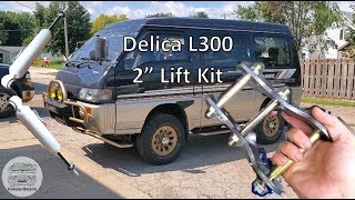 1991 Mitsubishi Delica L300  2quot Lift Kit [upl. by Avram]