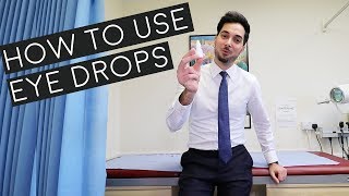 How To Use Eye Drops 2018 [upl. by Atims]