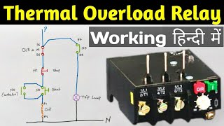 Thermal Overload Relay Working and Construction [upl. by Eittod]