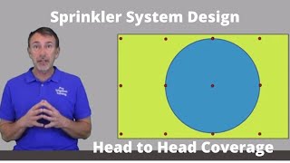 Head To Head Coverage in Irrigation Design sprinkler system design [upl. by Gamali]