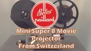 Bolex Super 8 Movie Projector Built Like a Small Tank [upl. by Ardnuasal]