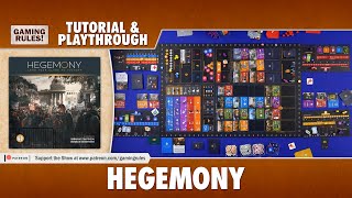 Hegemony  Tutorial amp Playthrough [upl. by Akiemahs]