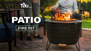 Introducing the TIKI Brand Fire Pit amp Wood Pack [upl. by Eniamaj413]