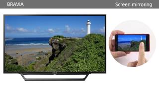 Sony BRAVIA  How to setup and use Screen mirroring [upl. by Joice]