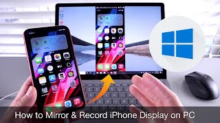 How to Mirror iPhone to PC EASY [upl. by Alexandr]