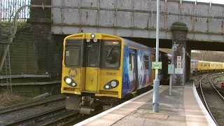 Half an Hour at 216  Birkenhead North Station 1022017  Class 507 508 terminus [upl. by Leckie742]