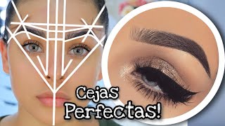 CEJAS PERFECTAS DISEÑO DEPILACION Y MAQUILLAJE  PARA TODA FORMA DE ROSTRO [upl. by Anelaj832]