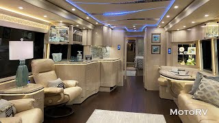 27 Million Super Luxury Prevost Coach [upl. by Rabin]