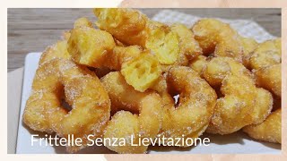 Frittelle dolci veloci senza lievitazione golosissime soffici e leggere vi conquisteranno subito [upl. by Rania]