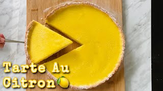 TARTE AU CITRON SUPER FACILE ET RAPIDE🍋 [upl. by Jed]