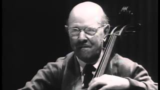 Pau Pablo Casals Master Class Haydn D Major Concerto 1st movement [upl. by Haskel]