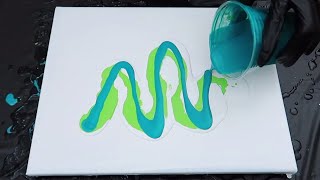 Acrylic Pouring for Beginners  3 Easy Acrylic Pours  Fluid Art [upl. by Mcneely]