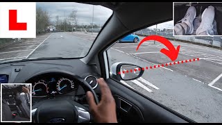 FORWARD BAY PARK MISTAKE How to fix it POV driving instructor talk through 😎 [upl. by Dine]