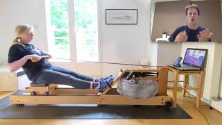 Rameur aÌ€ eau WATERROWER  Analyse technique [upl. by Gleason]