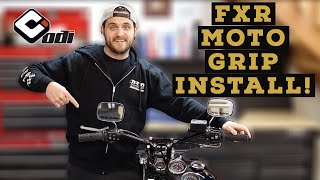 HOW TO replace grips on a Harley Davidson [upl. by Ailemap]