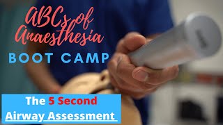 Do a 5 second Anaesthesia Airway Assessment [upl. by Paulsen921]