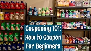 How to Start Couponing for Beginners  Couponing 101 [upl. by Meill]