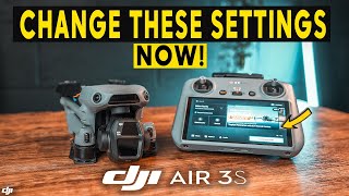 DJI Air 3S  CHANGE THESE DJI FLY SETTINGS IMMEDIATELY [upl. by Guevara]