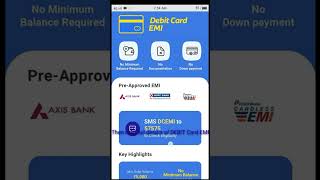 how to get Debit card EMI on flipkart shorts MUTEDOTCOM [upl. by Aninaig]