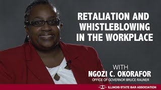 Retaliation and Whistleblowing in the Workplace [upl. by Eido178]