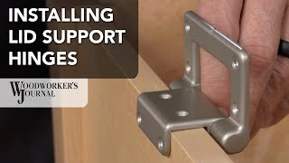 How to Install Lid Supporting Torsion Hinges [upl. by Siloum]