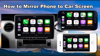 How to Mirror Phone to Car Screen [upl. by Odel]