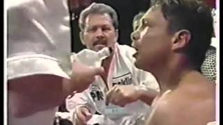 GREATEST ROUNDS IN BOXING Roberto Duran vs Vinny Pazienza 1994 06 25 Boxing Fights [upl. by Drye]