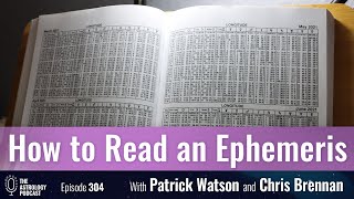 How to Read an Ephemeris for Astrology [upl. by Olenta340]