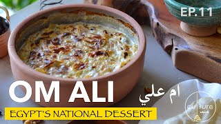 HOW TO MAKE OM ALI  ام علي Egypts National Dessert Middleeast bread pudding [upl. by Autrey]